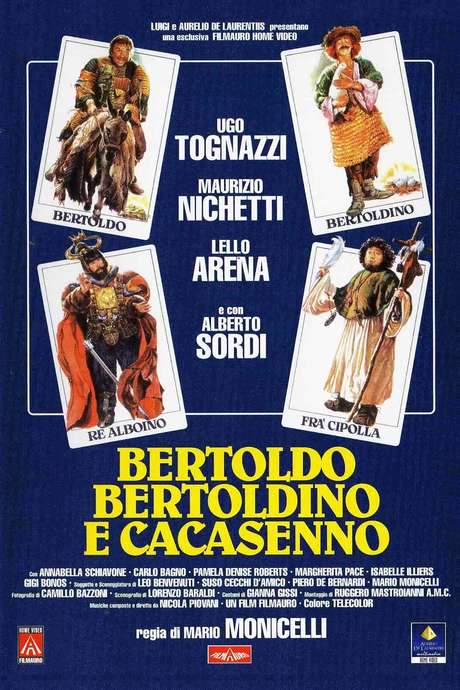Bertoldo, Bertoldino, and Cacasenno